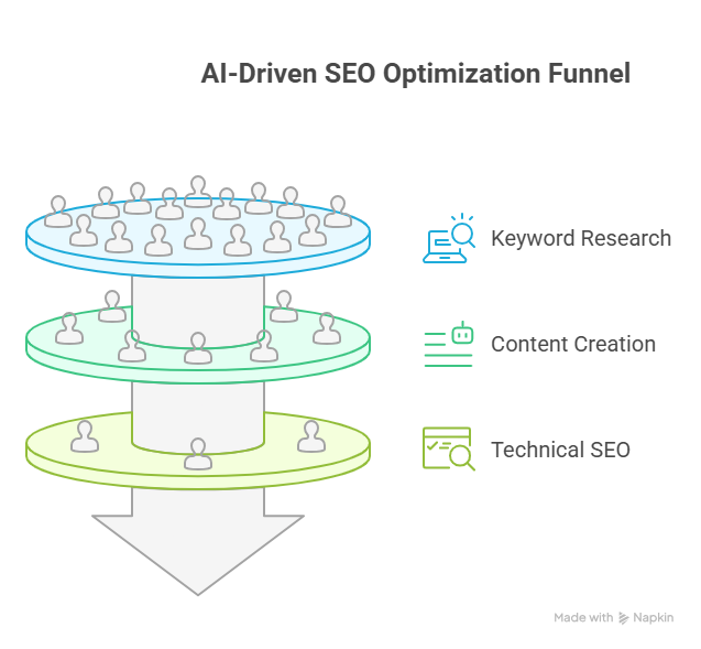 AI-Driven SEO Optimization Funnel