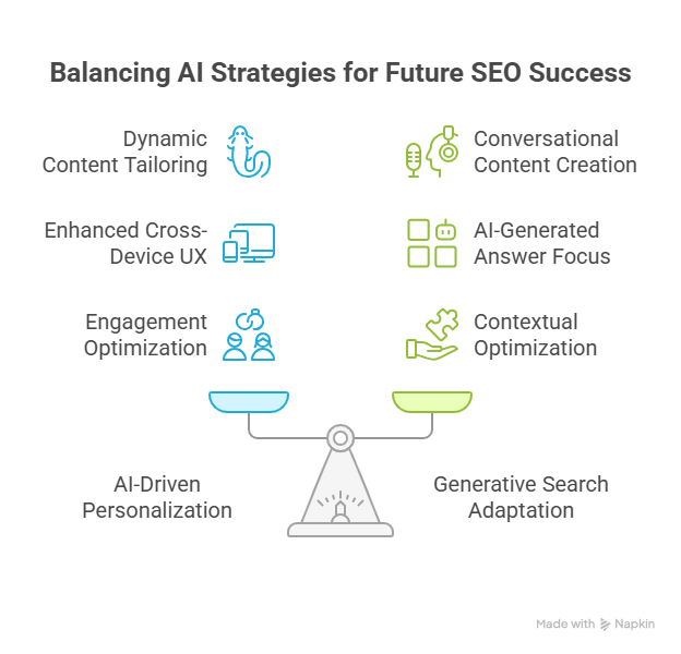Balancing AI Strategies for Future SEO Success