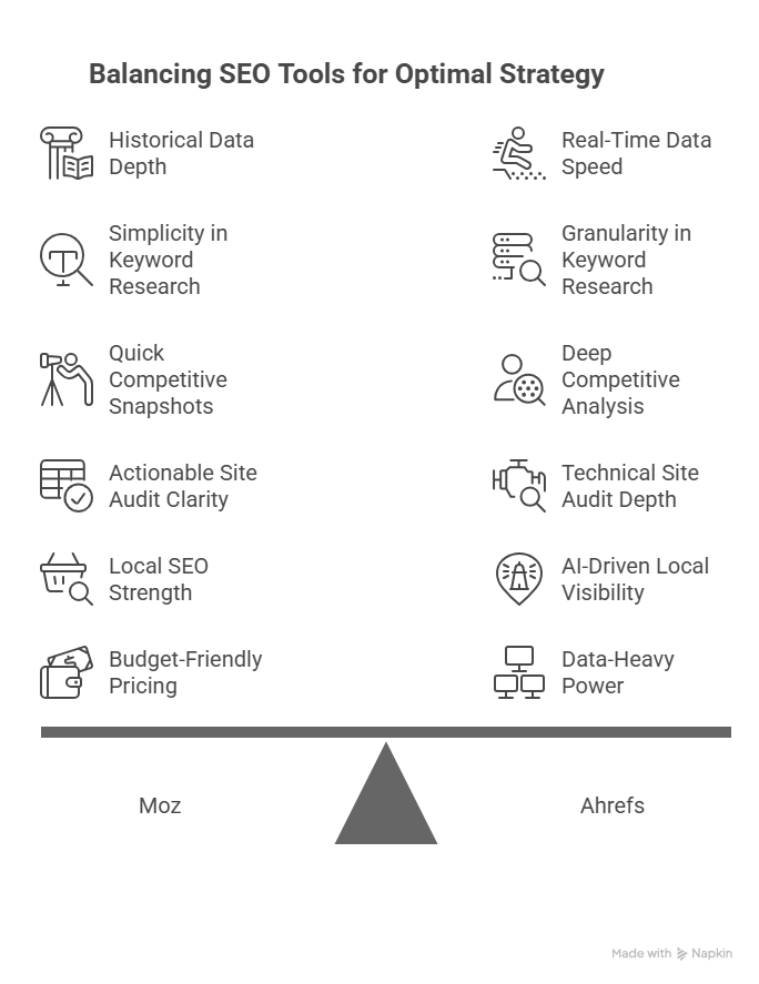 Balancing SEO Tools for Optimal Strategy