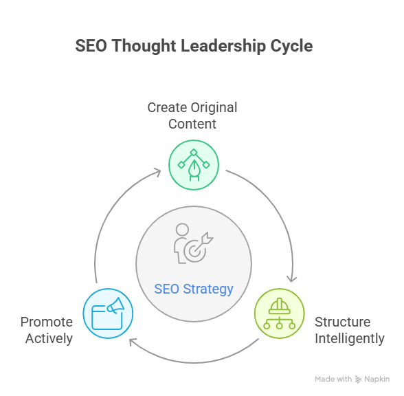 SEO Thought Leadership Cycle