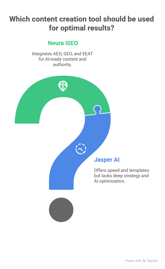 Which content creation tool should be used for optimal results?