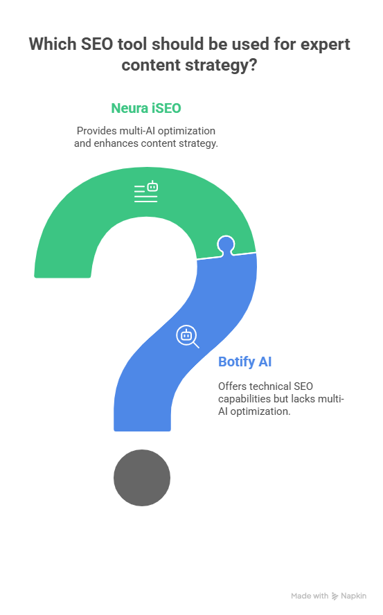 Which SEO tool should be used for expert content strategy?
